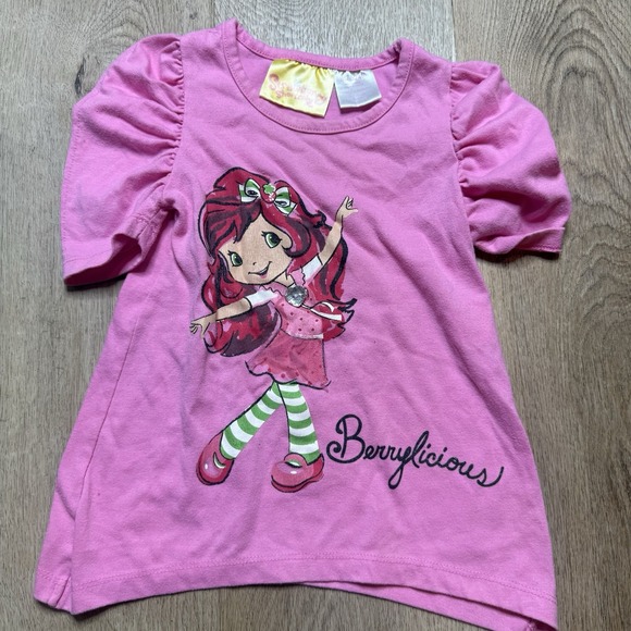Strawberry Shortcake Other - Strawberry Shortcake Butterfly T-Shirt Size 24 Mo VTG Y2K 2011